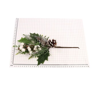 VĚTVIČKA VÁNOCE 35cm*ZELENÁ