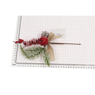 VĚTVIČKA VÁNOCE 28cm*MIX BAREV