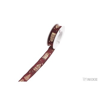 VILAGE 51438 25mmx15m*BORDOVÁ 124