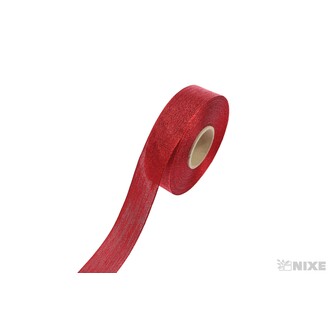 PLÁTNOVÁ STUHA 32mmx25m*ČERVENÁ 100645