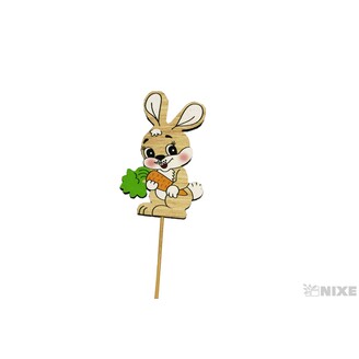 ZÁPICH ZAJÍC 3,5x7x28cm 6ks*MIX BAREV