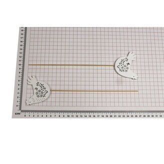 ZÁPICH SLEPICE 7x6x27cm 6ks*BÍLÁ