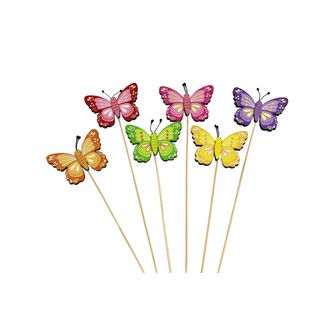 ZÁPICH MOTÝL 7x5x25cm 6ks*MIX BAREV