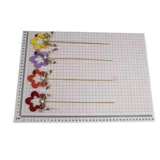 ZÁPICH KVÍTEK 6x6x26cm 7ks*MIX BAREV