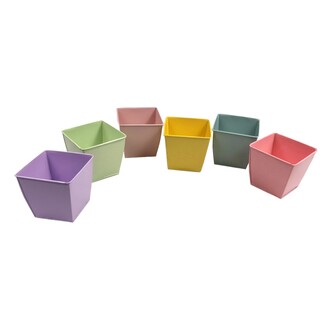 PLECHOVÝ OBAL 11,5x10,5cm*MIX BAREV