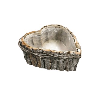 OBAL SRDCE D 23x21x09cm*BÍLÁ