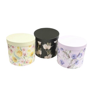 KVĚTINOVÝ BOX 23x20cm 20,5x18 18x16*MIX BAREV