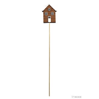 ZÁPICH DOMEK 4x6x26cm 6ks*HNĚDÁ