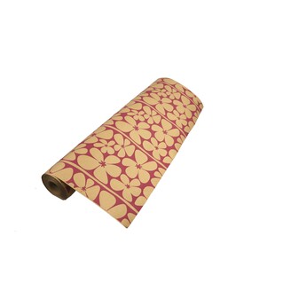 ROLE PAPÍR DAISY 70cmx50m*PŘÍRODNÍ+RŮŽOVÁ TM.