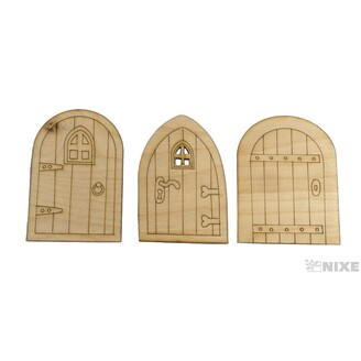 DVEŘE XD 10cm 12ks*PŘÍRODNÍ