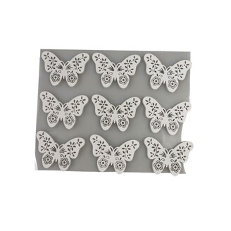 MIX NALEPOVACÍ 4x4cm 9ks*BÍLÁ