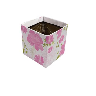 OBAL KRABICE SIMPLYJANE 12x12x12,5cm*RŮŽOVÁ