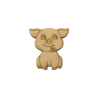 PRASÁTKO XD 4cm 24ks*PŘÍRODNÍ