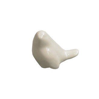 PTÁČEK KERAMIKA 5x4x3cm*BÍLÁ