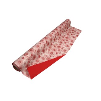 ROLE PLAST ROSELLINE 70cmx40m*ČERVENÁ+BÍLÁ