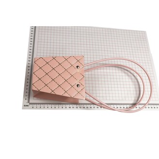 TAŠKA H 11,5x12,5x34cm*RŮŽOVÁ