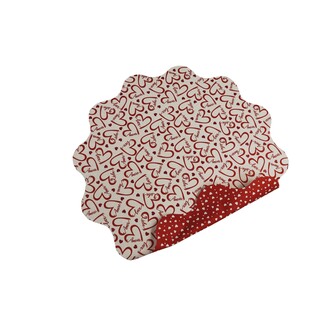 RONDO 40cm S-J31P1*ČERVENÁ+BÍLÁ 01