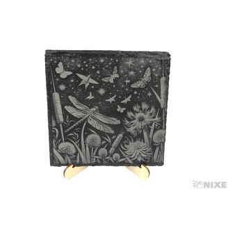 OBRAZ BŘIDLICE VÁŽKA 20x20cm+STOJAN