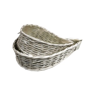 OBAL PROUTÍ SLZA 35x17x9cm 28X15X8*BÍLÁ