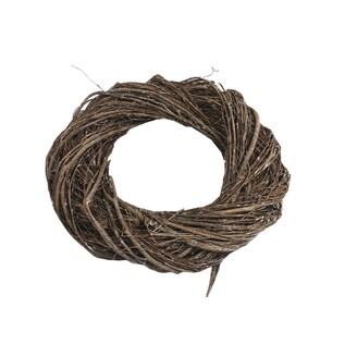 VĚNEC RÉVA 35cm*HNĚDÁ+BÍLÁ