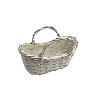 KOŠÍK 25x09x11cm*BÍLÁ