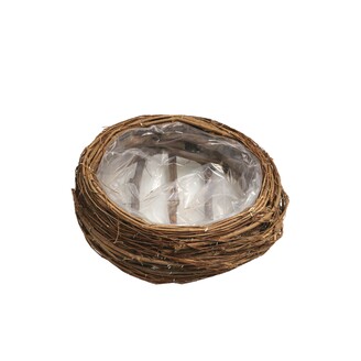 OBAL RÉVA HNÍZDO 19x6cm*HNĚDÁ