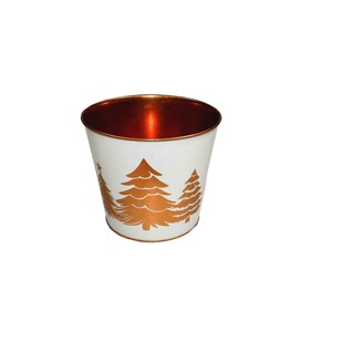 PLECHOVÝ OBAL VÁNOCE 17x15cm*MIX BAREV