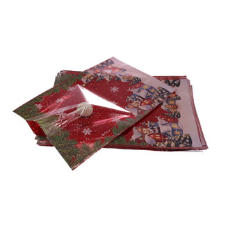 SÁČEK 30x45cm U-N08UGJ*ČERVENÁ