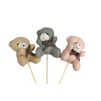 ZÁPICH MEDVÍDEK 6ks 06x10X26cm*MIX BAREV