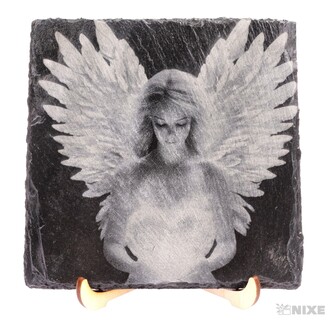 OBRAZ BŘIDLICE ANDĚL2 13x13cm+STOJAN