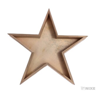 HVĚZDA PODLOŽKA 36x3cm*PŘÍRODNÍ