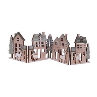 VESNIČKA VÁNOČNÍ 40x10cm*MIX BAREV