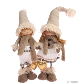 PANENKA STOJÍCÍ 50cm*MIX BAREV