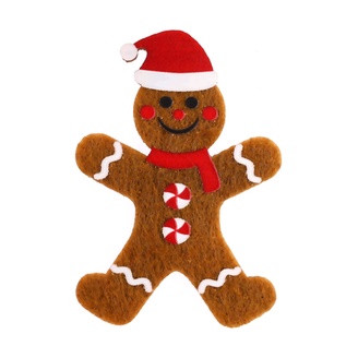 PERNÍČEK PANÁČEK NALEP. 3,5x5,5cm 12ks*HNĚDÁ