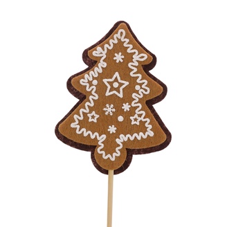 ZÁPICH PERNÍČEK STROMEK 6x8x28cm 8ks*HNĚDÁ