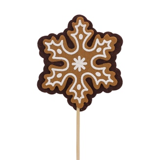 ZÁPICH PERNÍČEK VLOČKA 7x28cm 8ks*HNĚDÁ