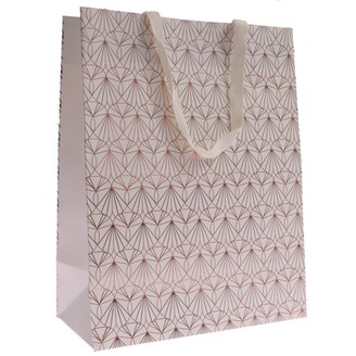 TAŠKA CRYSTAL WHITE COOPER 25x33x13cm*BÍLÁ