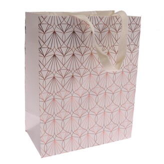 TAŠKA CRYSTAL WHITE COOPER 18x23x10cm*BÍLÁ