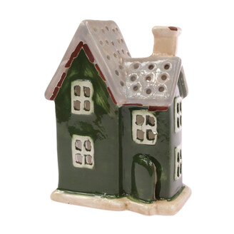 DOMEK KERAMIKA 11x15x5cm*ZELENÁ