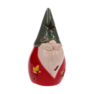 SKŘÍTEK KERAMIKA SVÍTÍCÍ 6x12x5cm*MIX BAREV