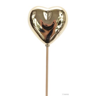 ZÁPICH SRDCE 6,5x35cm 6ks*ZLATÁ