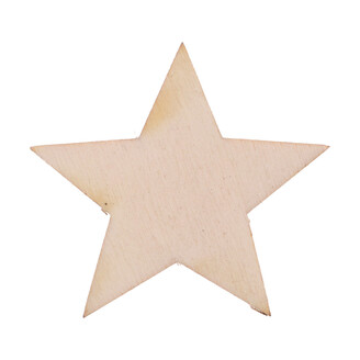 HVĚZDA XD 4,5cm 50ks*PŘÍRODNÍ