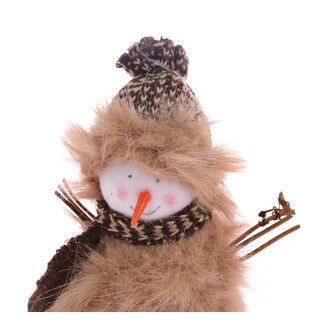 SNĚHULÁK 07x15cm*MIX BAREV