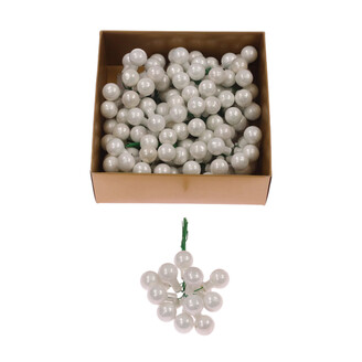 KOULE NA DR. 1,5x10,5cm 144ks*BÍLÁ