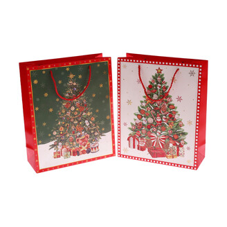 TAŠKA P MIX 26x34x12cm VÁNOCE*