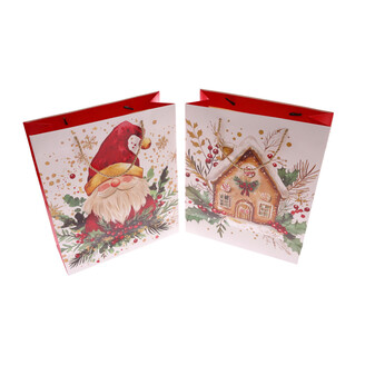 TAŠKA P MIX 26x32x10cm VÁNOCE*