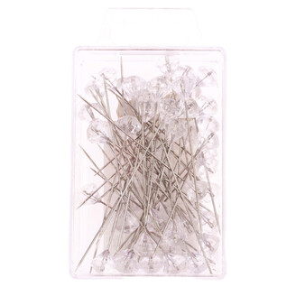 ŠPENDLÍK 10mmx6,5cm 50ks*PRŮHLEDNÁ