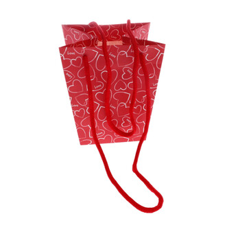 TAŠKA ROMIE 11x17x11x15cm*ČERVENÁ