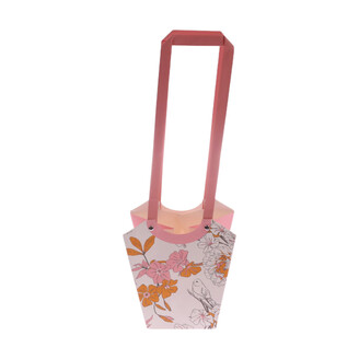 TAŠKA AQUA BIRDY 11x19x17,5cm*RŮŽOVÁ