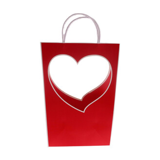 TAŠKA MEDAILLON 23x14x38cm*ČERVENÁ